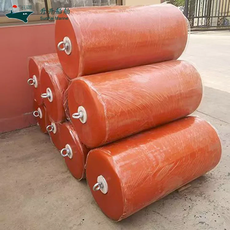 Napa Pelabuhan lan Galangan Kapal Pilih Fender Solid EVA kanggo Perlindhungan Kapal